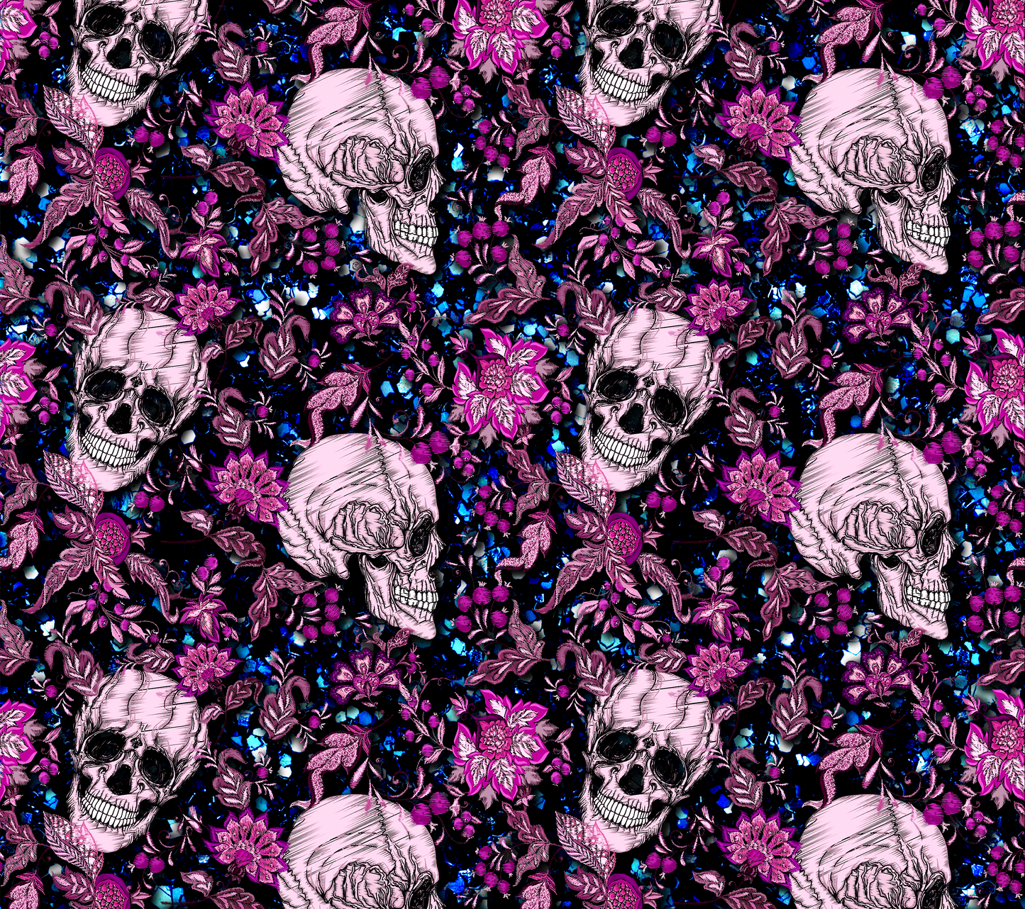 skull design tumblers 20oz