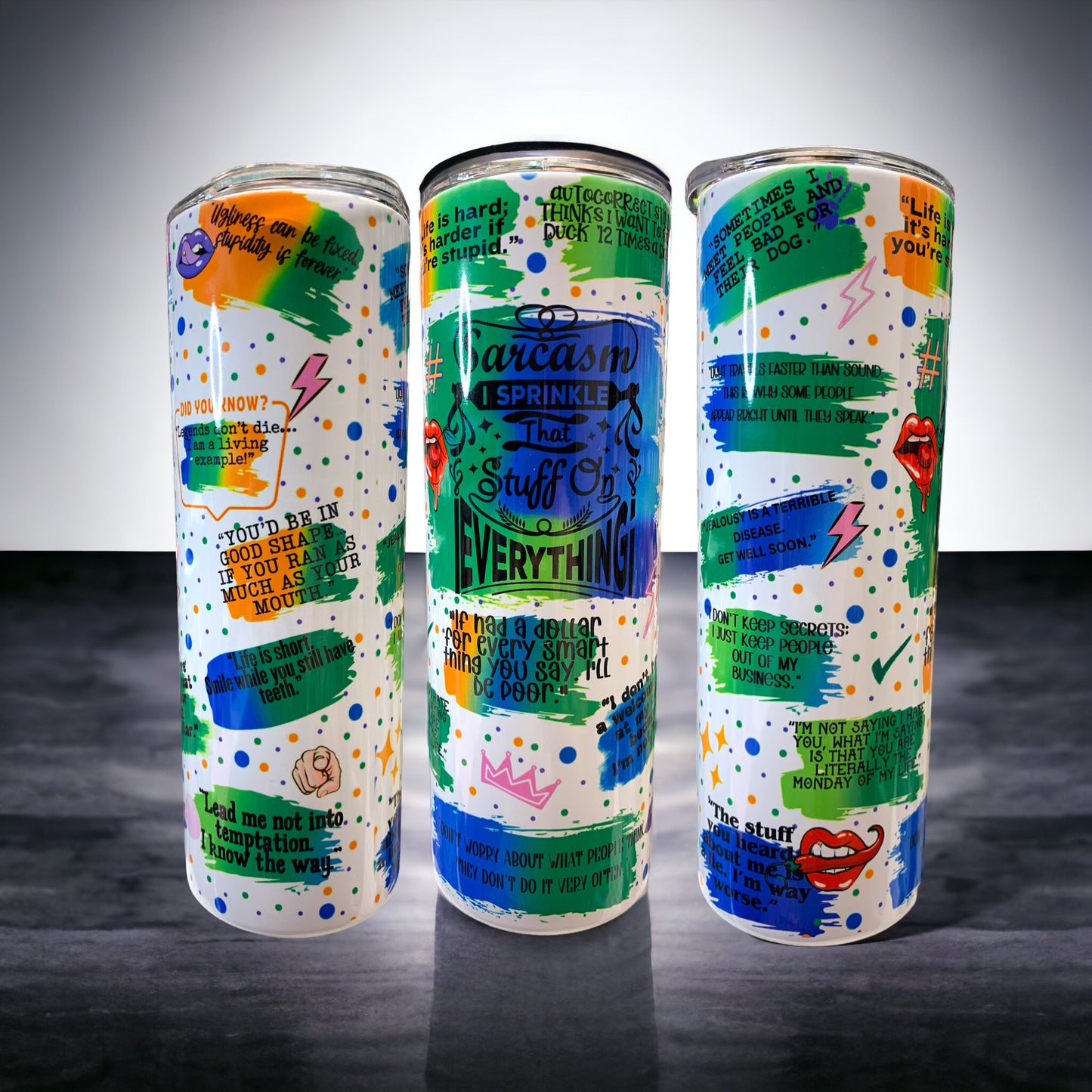 Sarcasm tumbler collection (20oz)