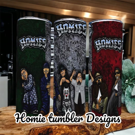 homie tumbler designs (20oz)