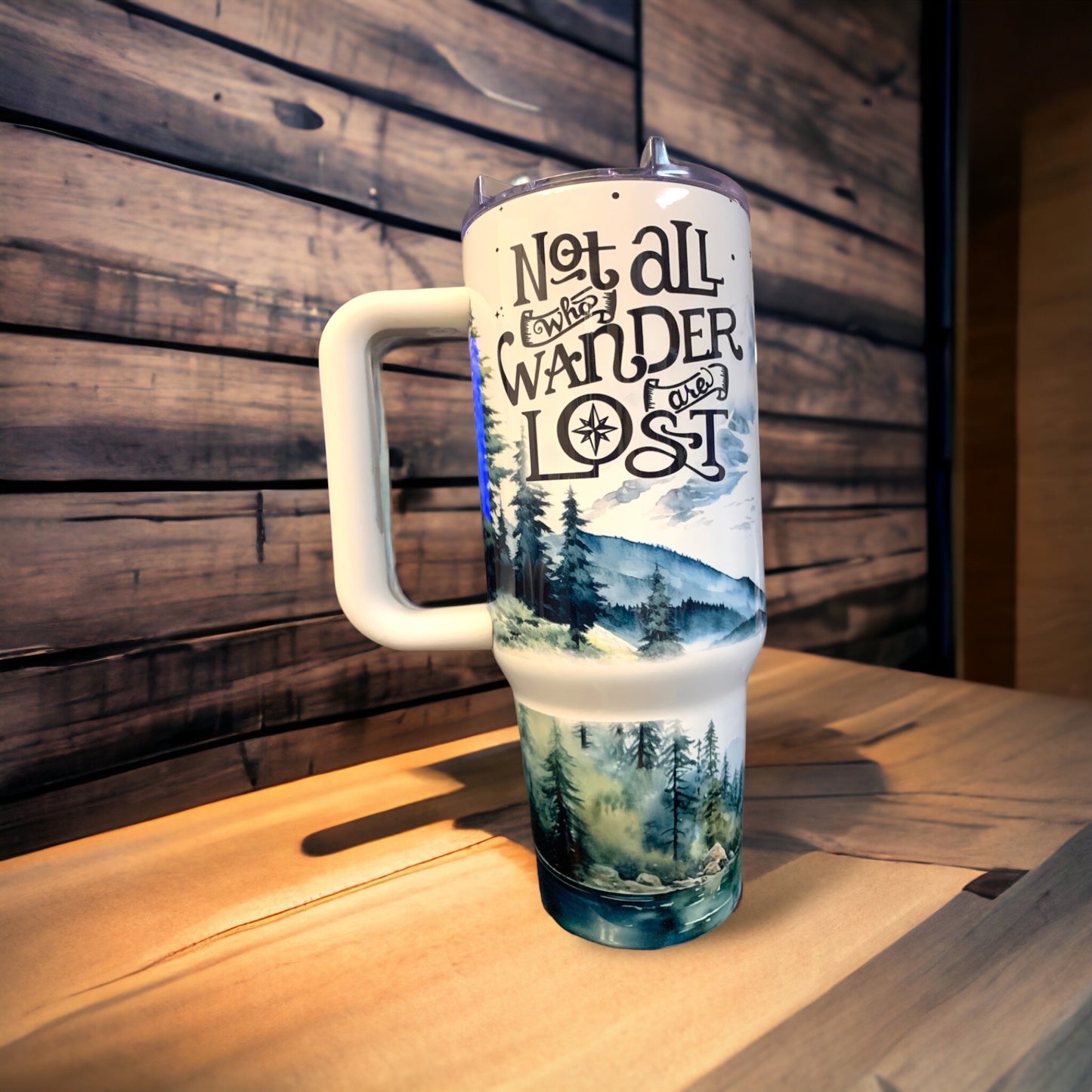 Custom 40oz handle tumblers