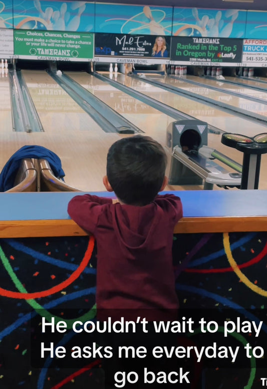 Send baby Kash bowling