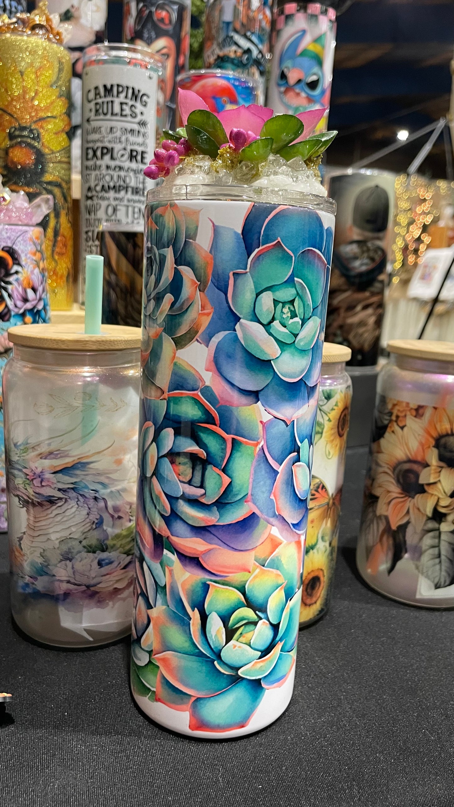 Tumblers with topper (RTS)