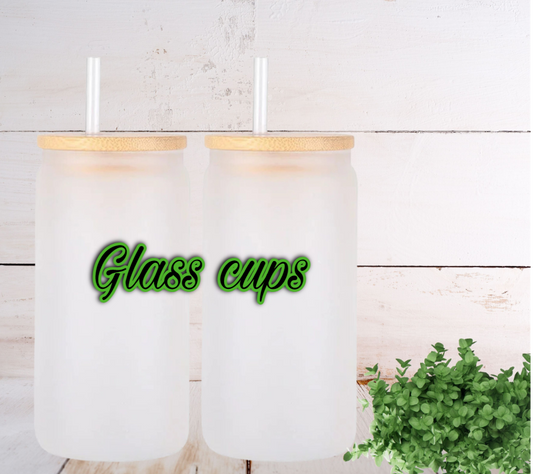 glass cups