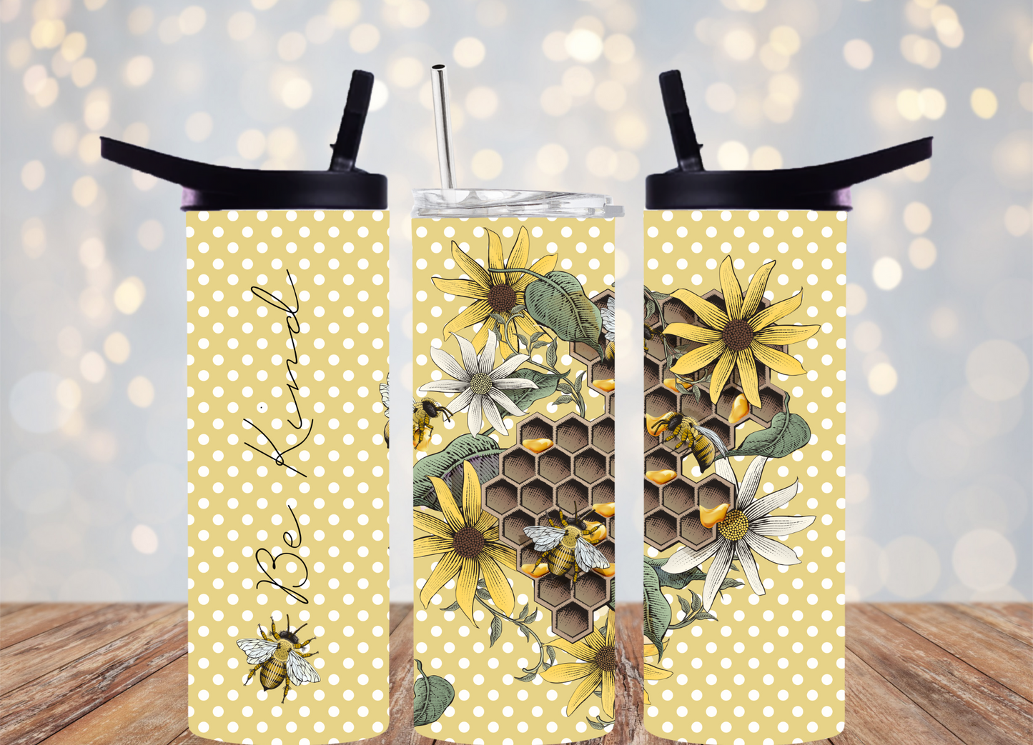 Bee Tumbler designs