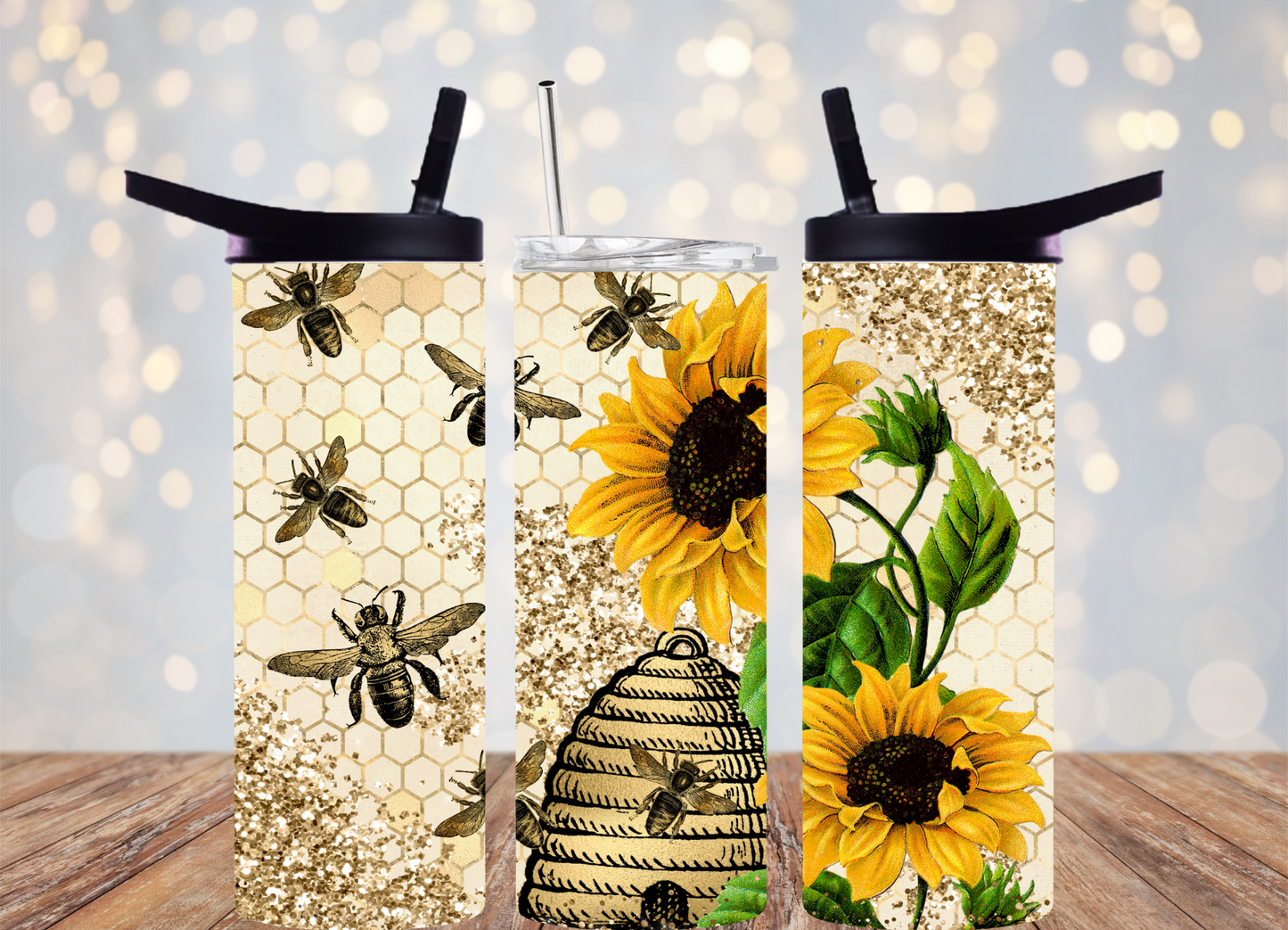 Bee Tumbler designs