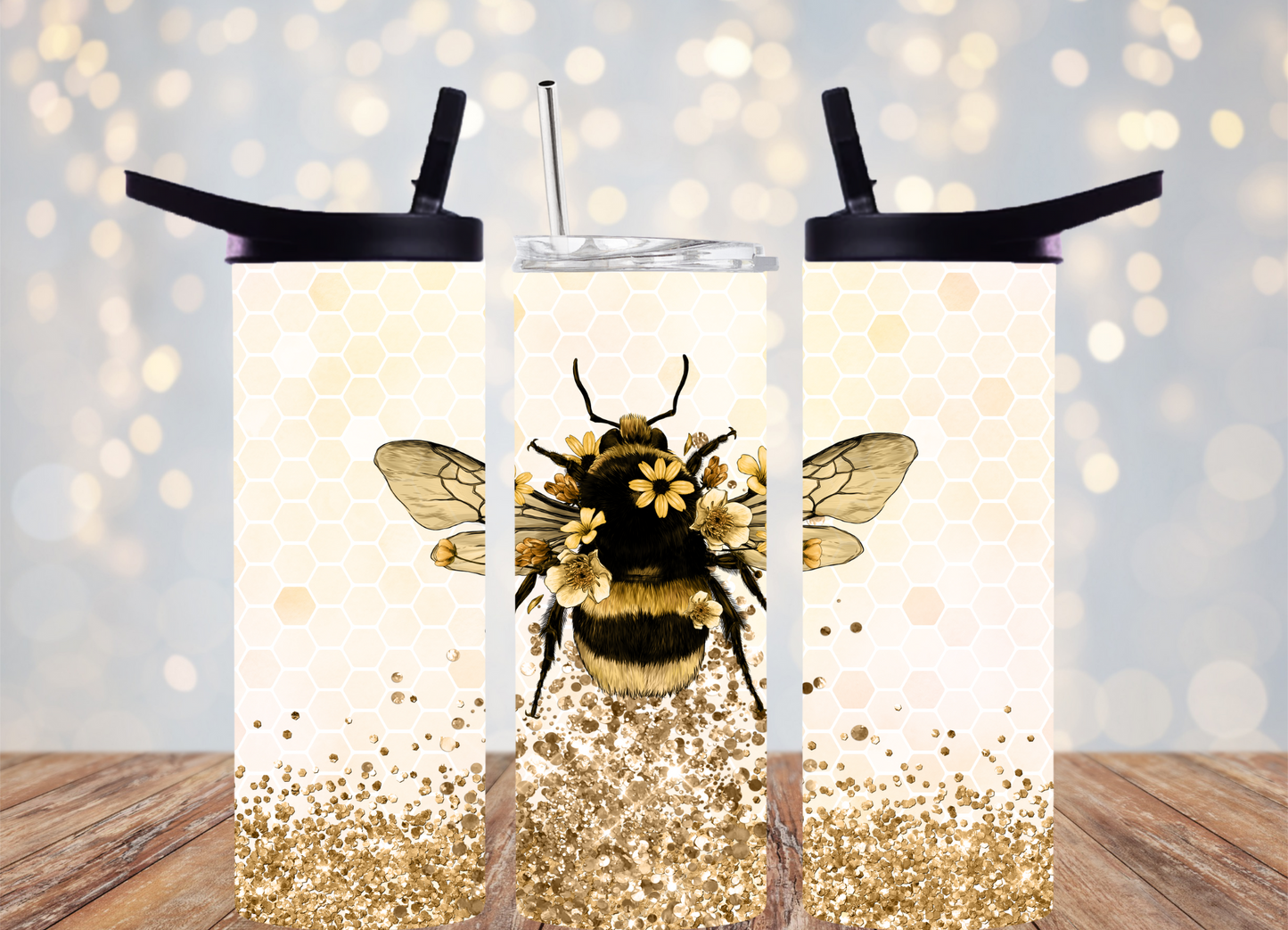 Bee Tumbler designs