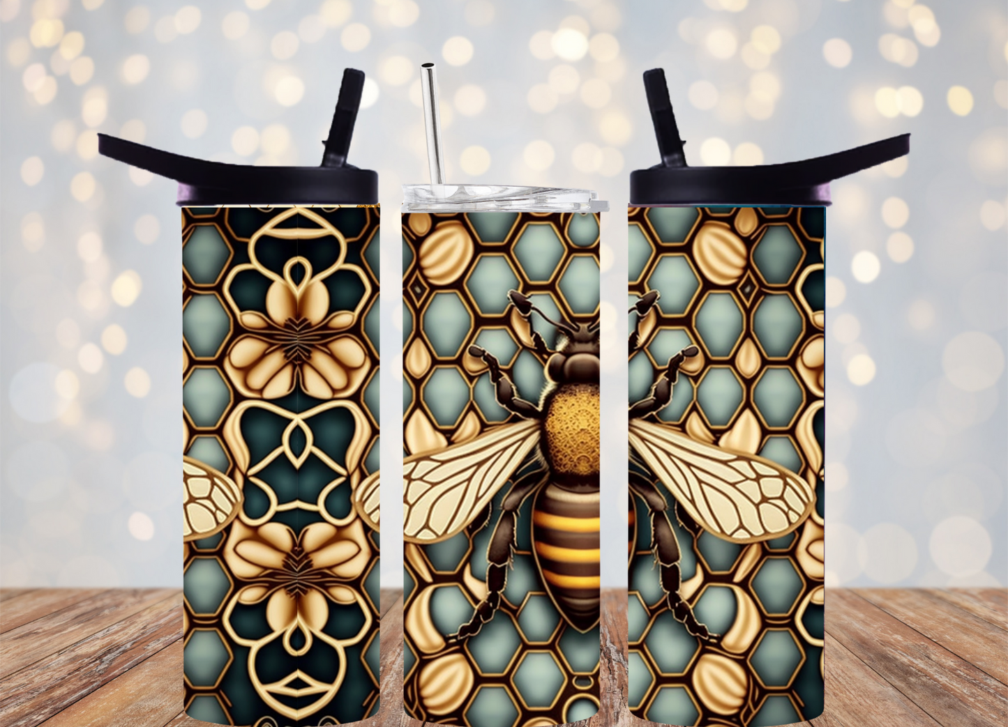 Bee Tumbler designs