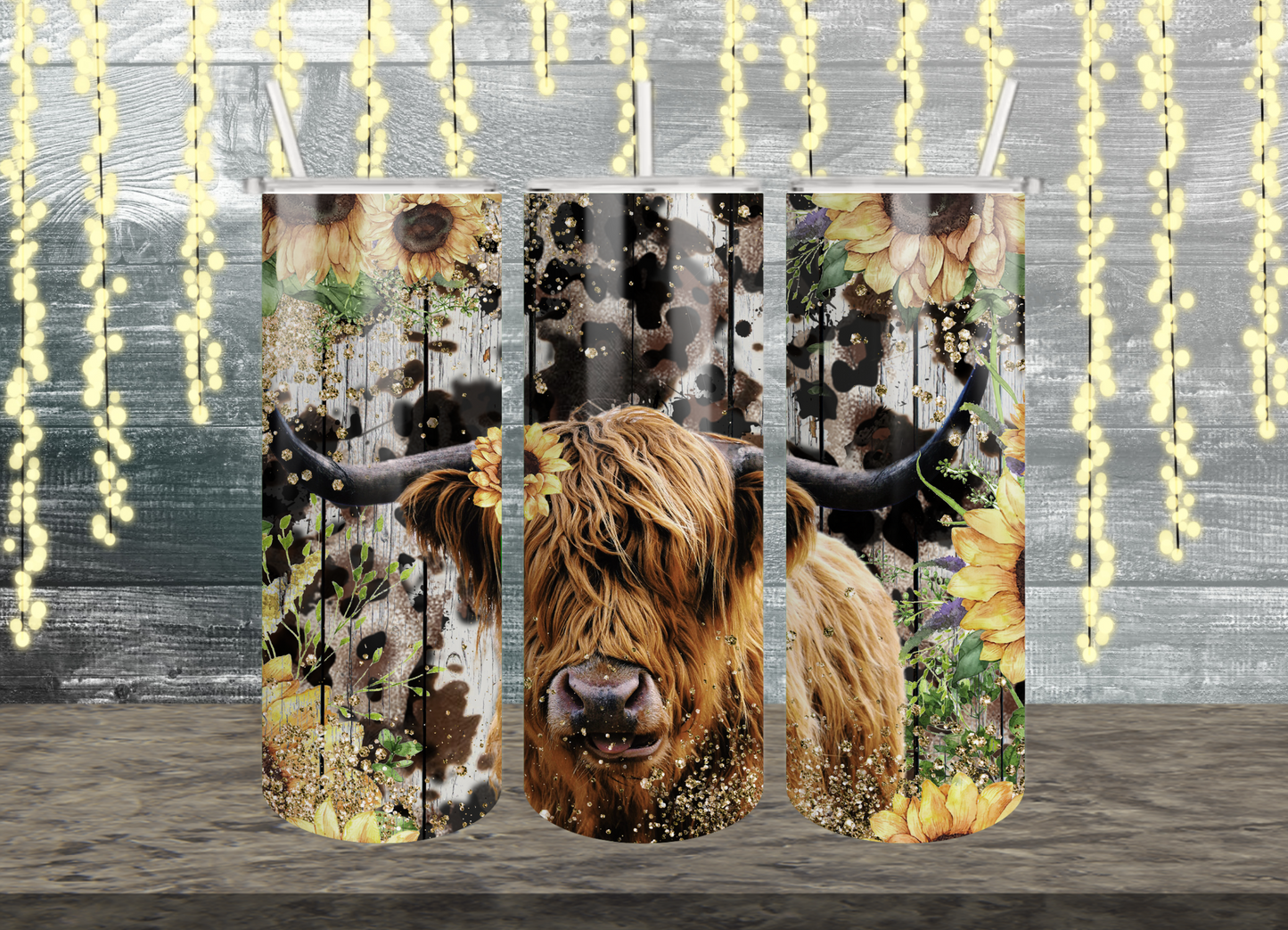 Cows tumbler designs (20oz)
