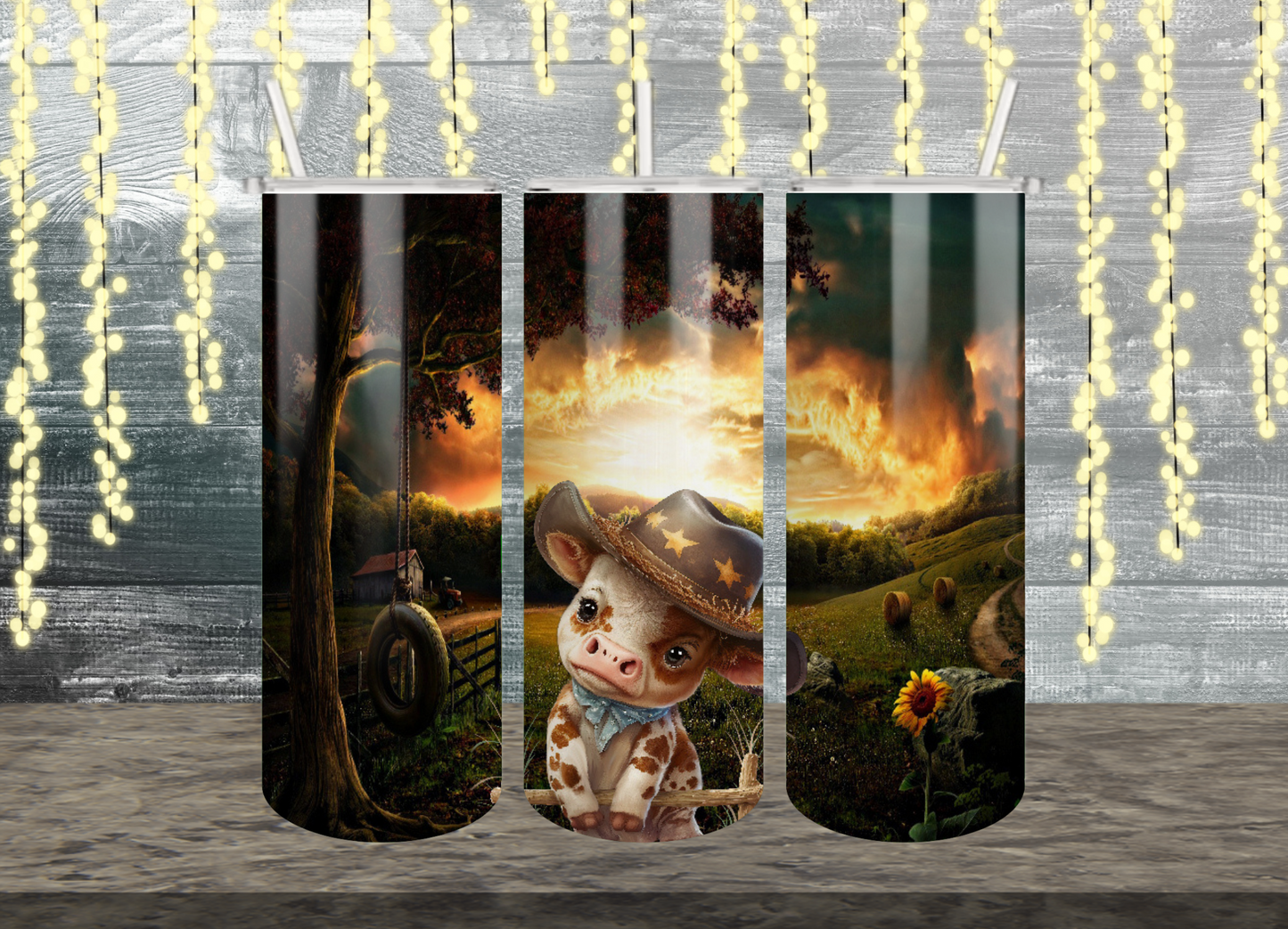 Cows tumbler designs (20oz)