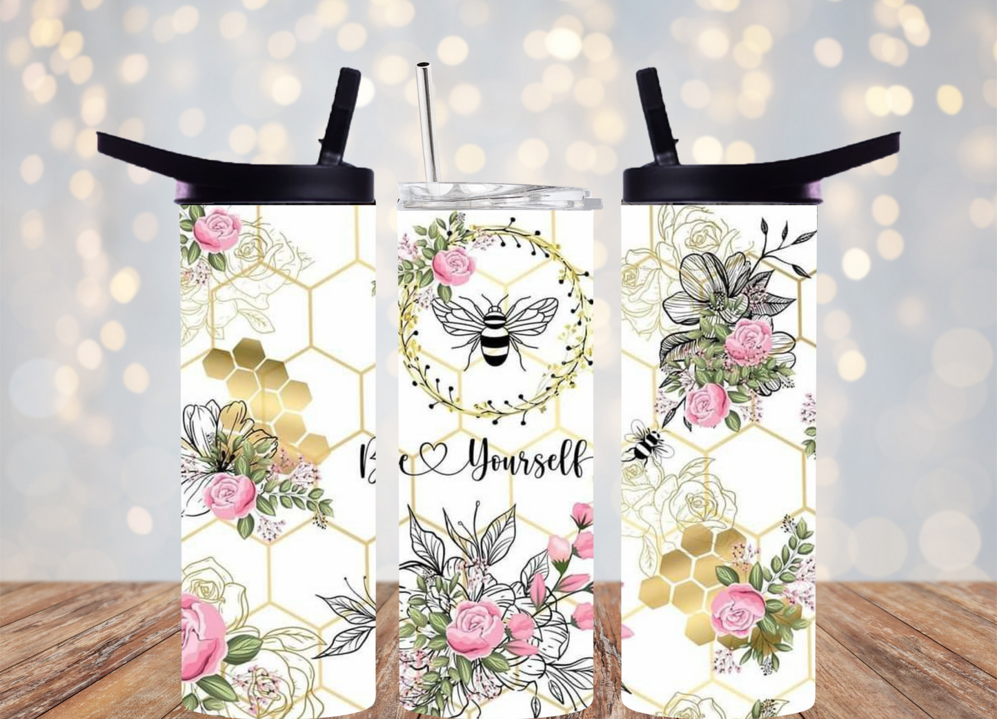 Bee Tumbler designs