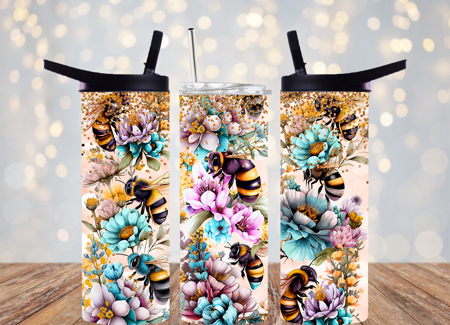 Bee Tumbler designs