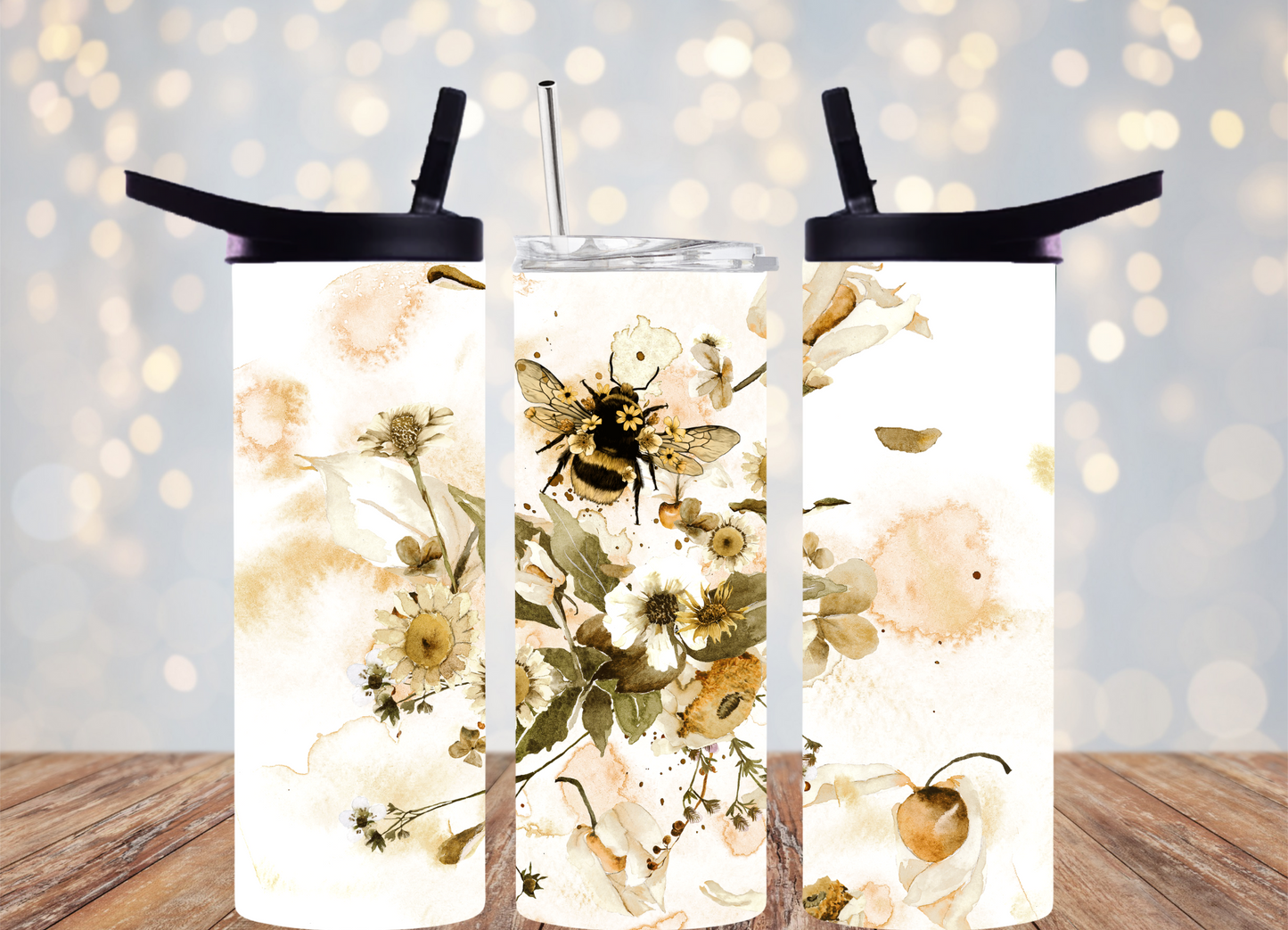 Bee Tumbler designs