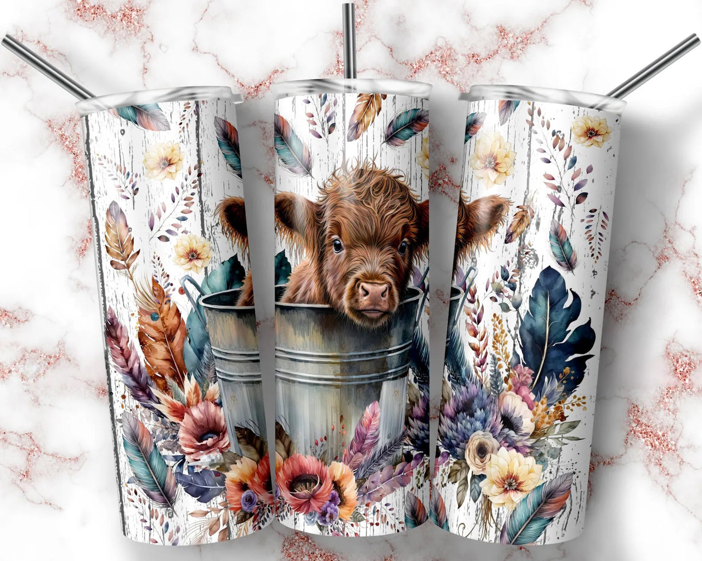 Cows tumbler designs (20oz)