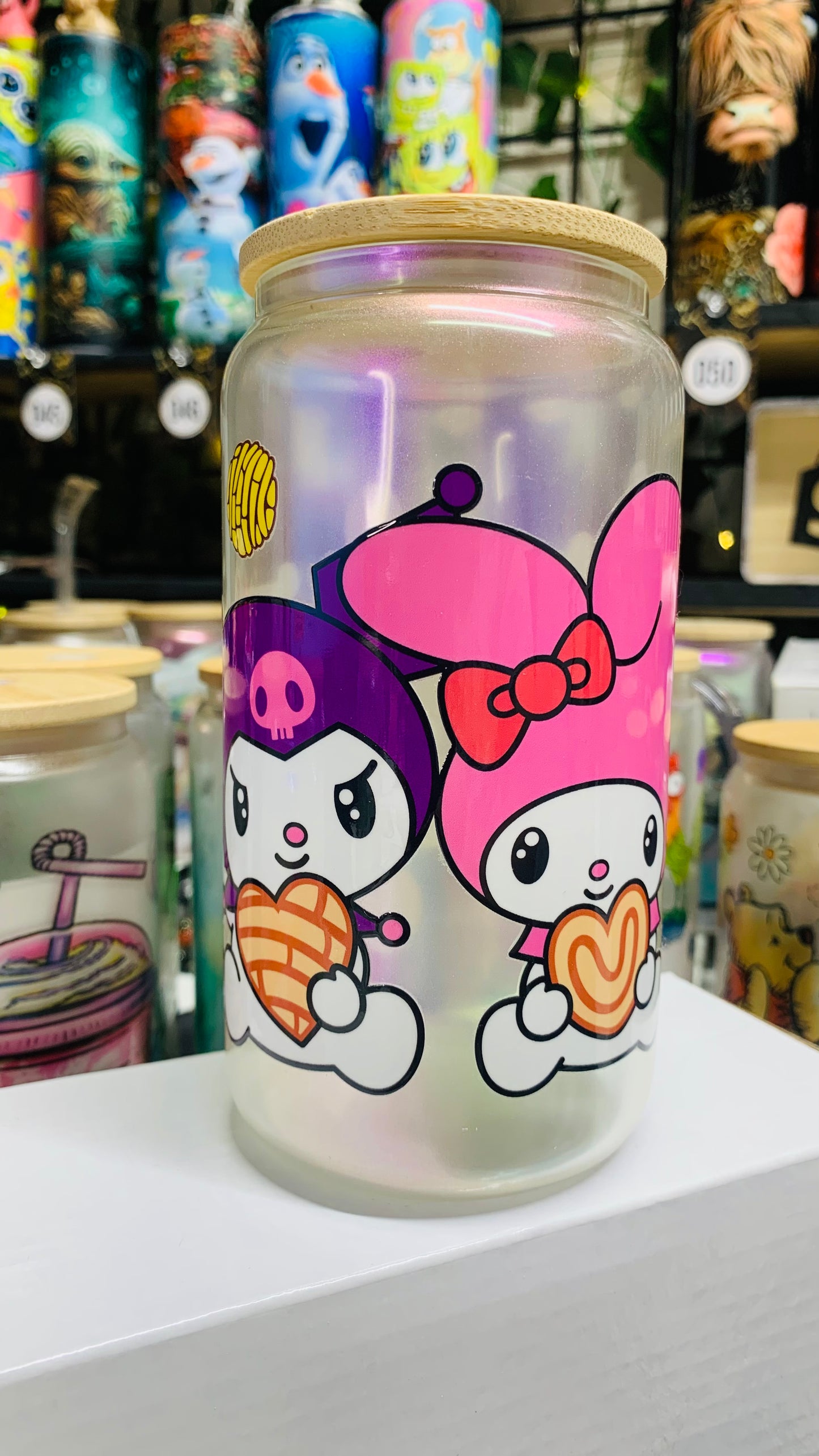 glass cups