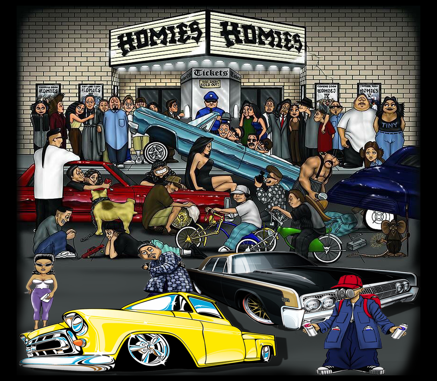homie tumbler designs (20oz)