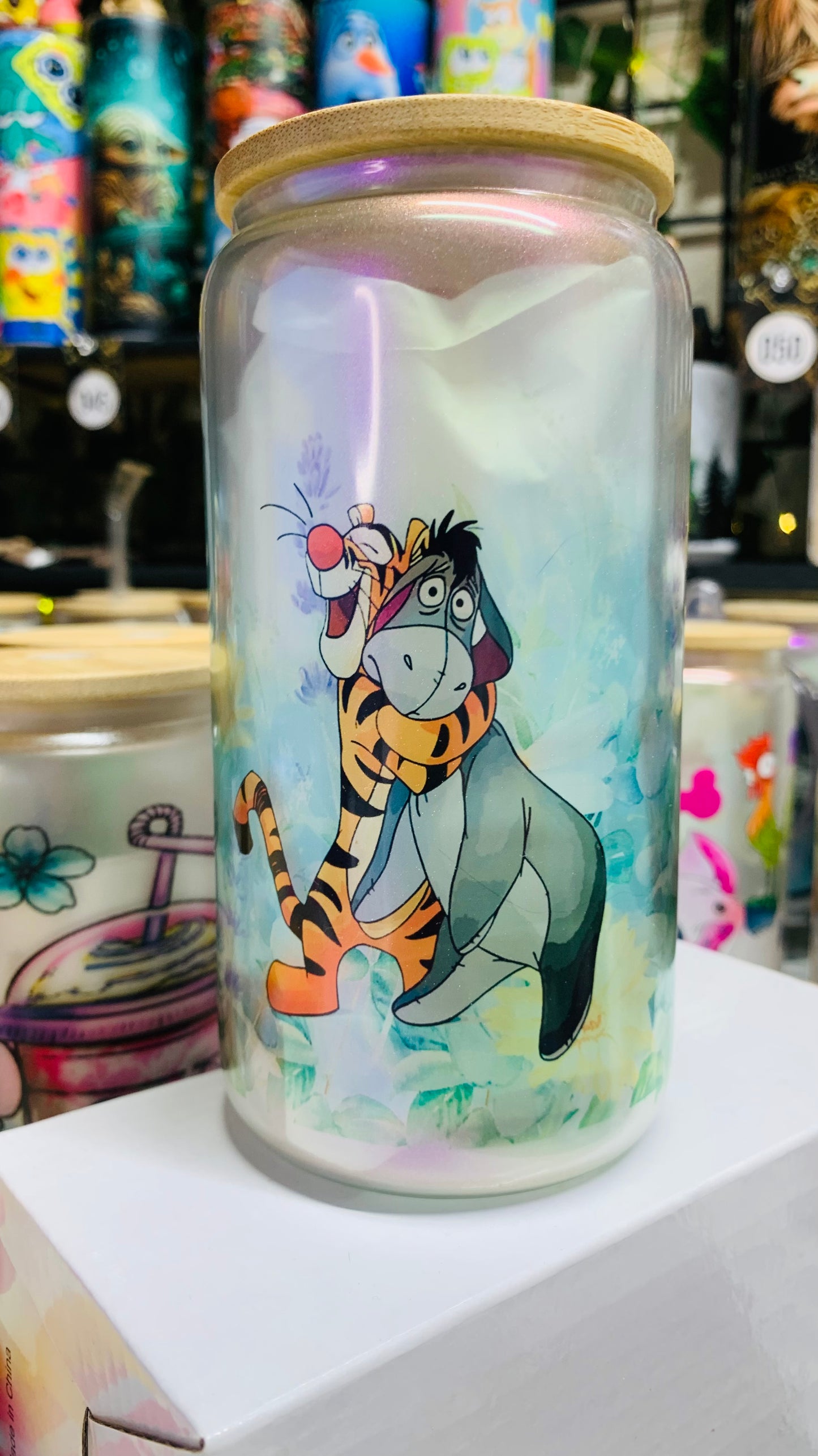 glass cups