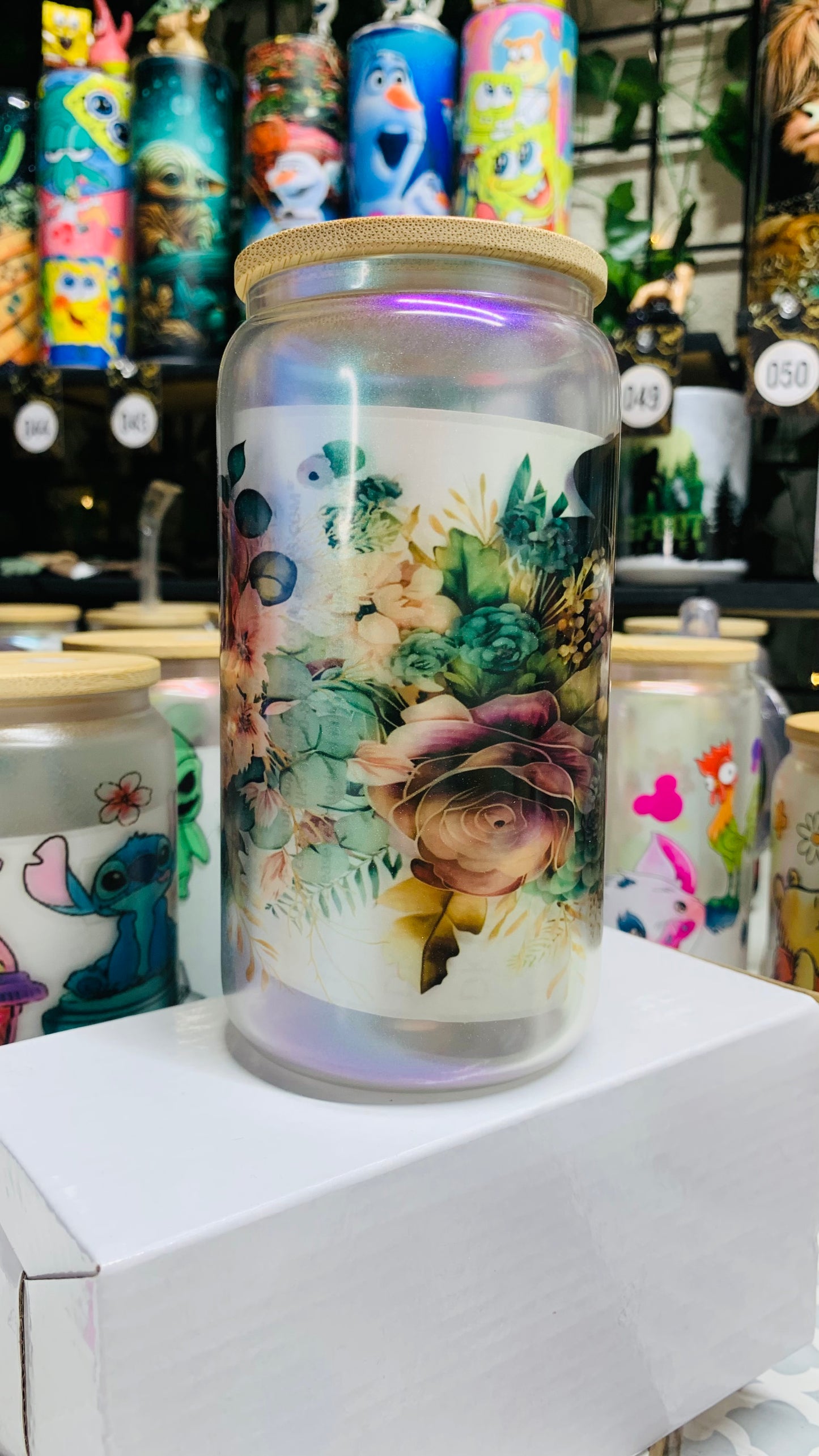 glass cups