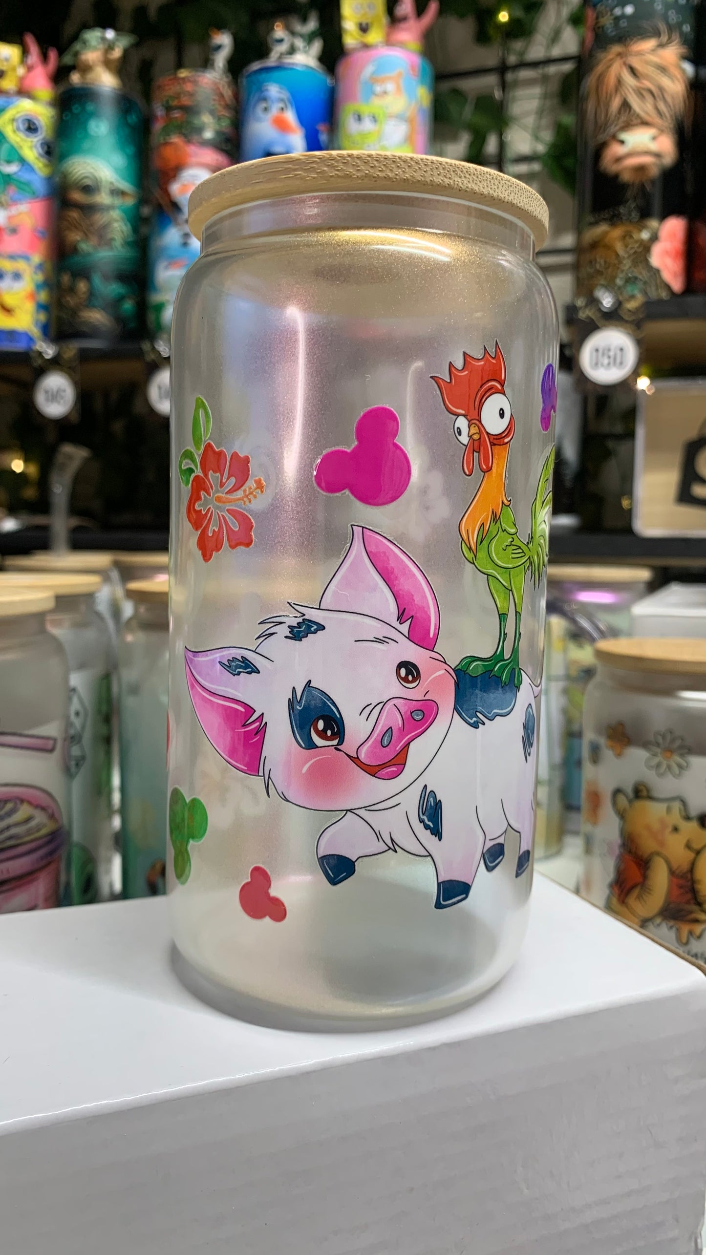 glass cups