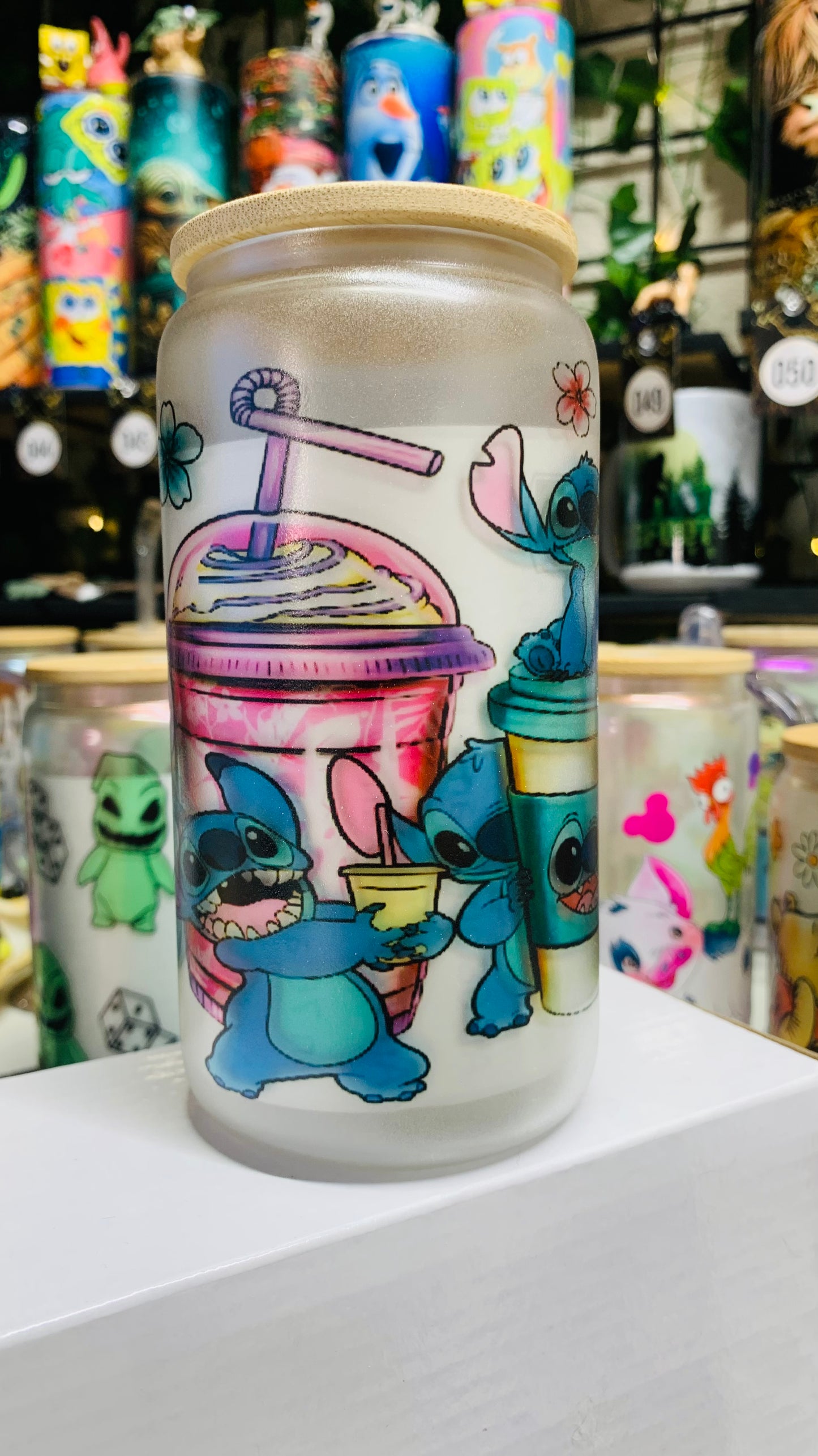 glass cups