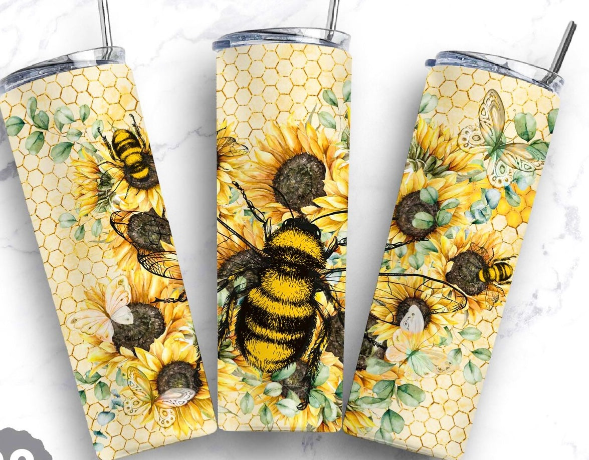 Bee Tumbler designs