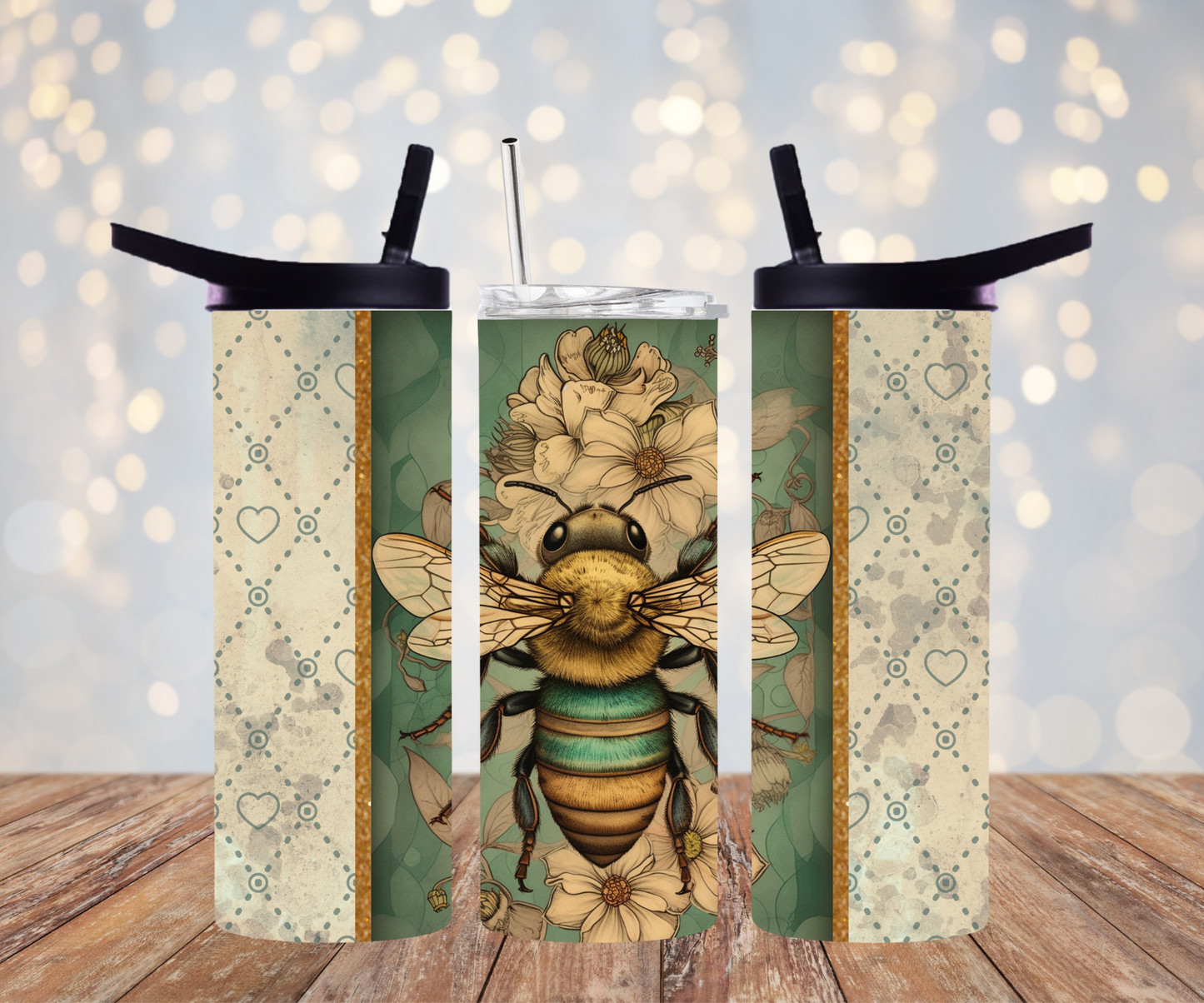Bee Tumbler designs