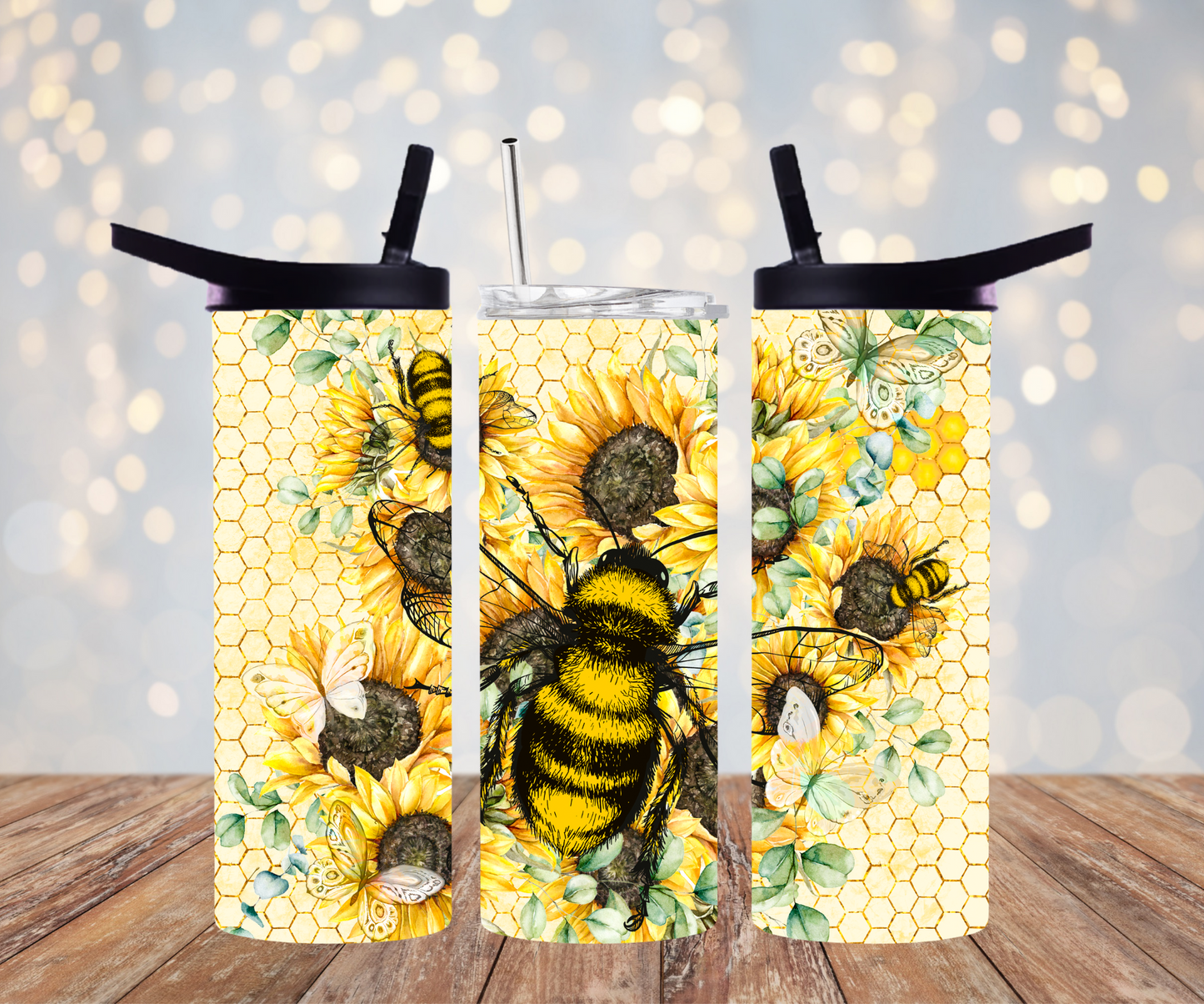 Bee Tumbler designs
