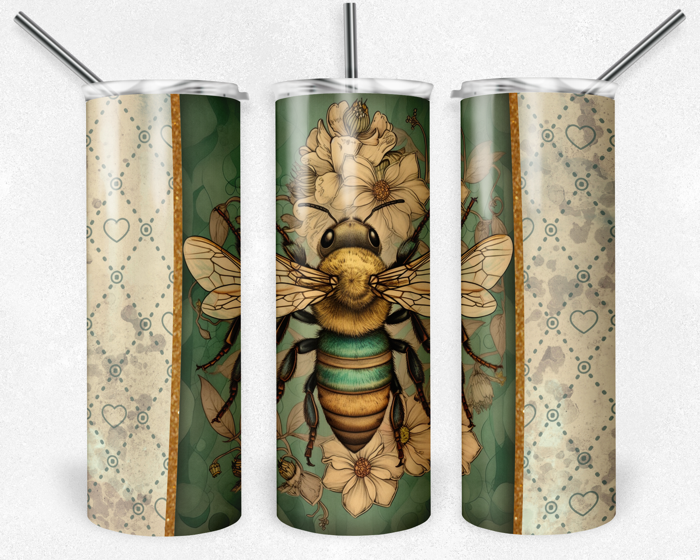 Bee Tumbler designs