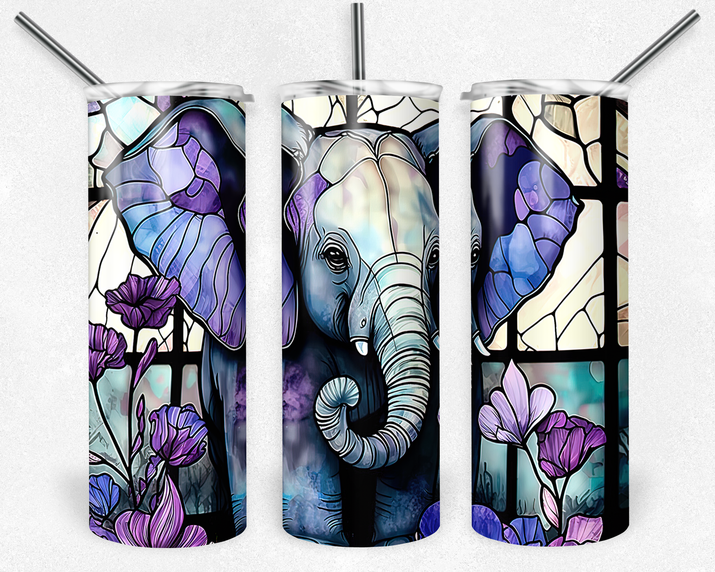 Elephant tumblers (20oz)